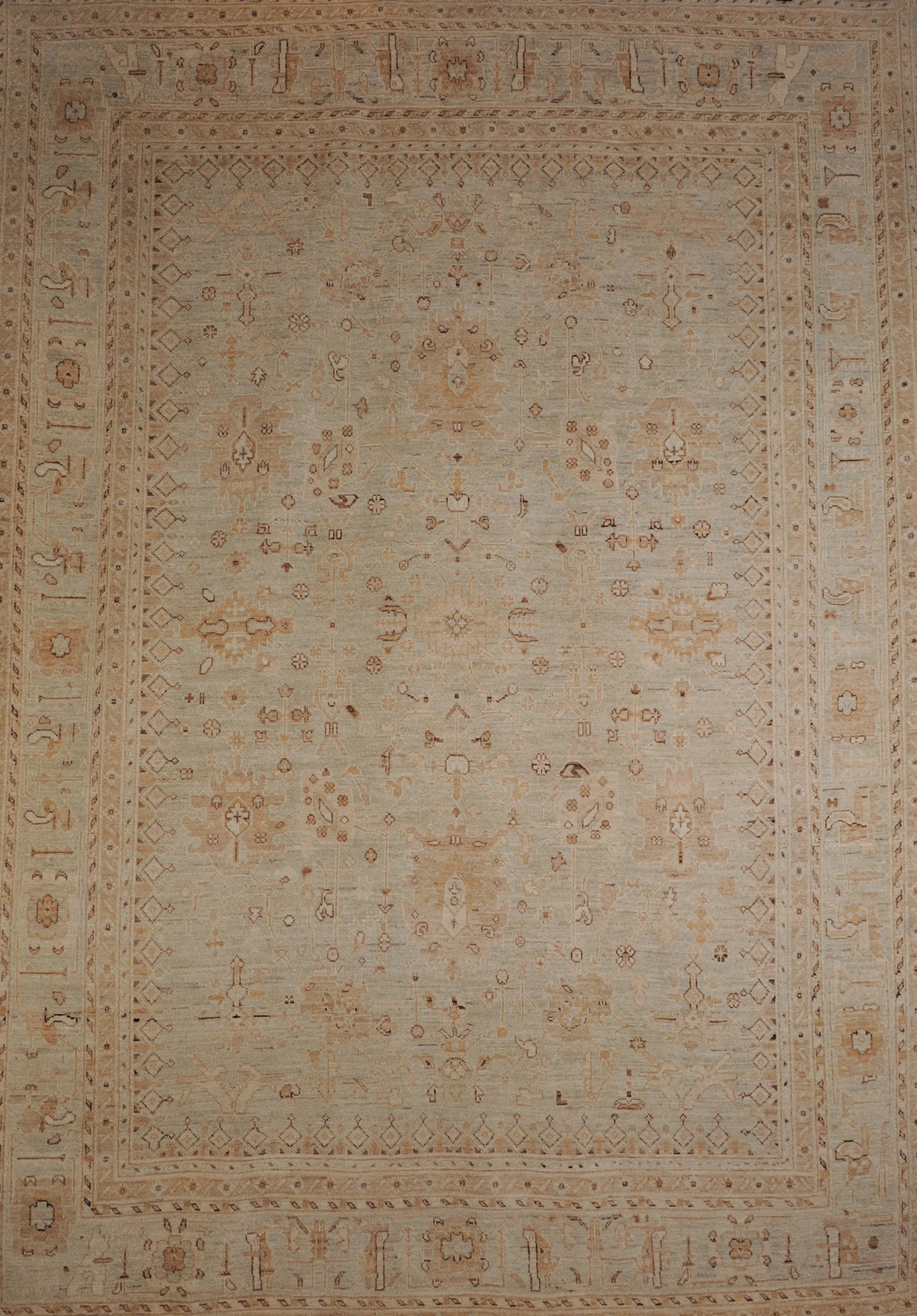Hand knotted rug