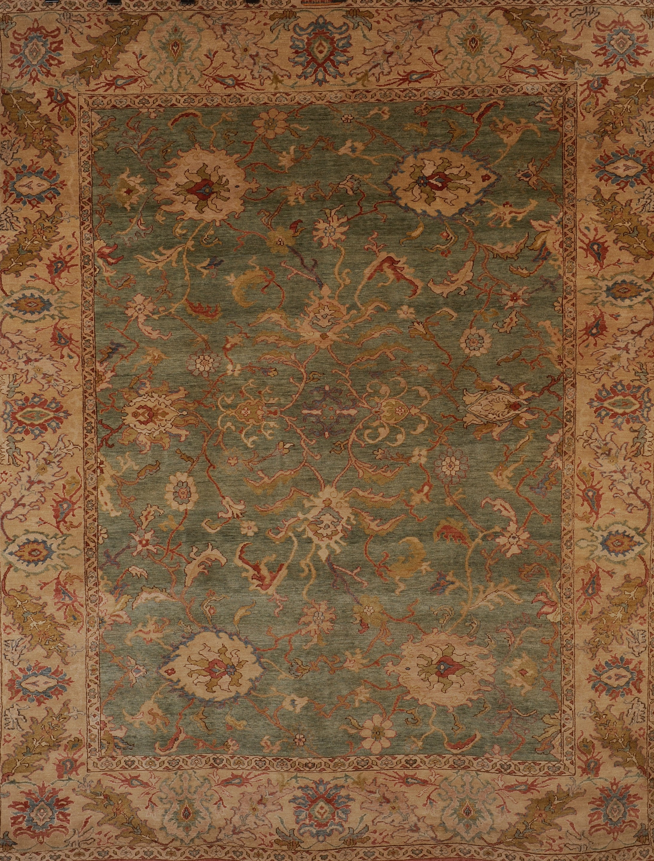 Hand knotted rug