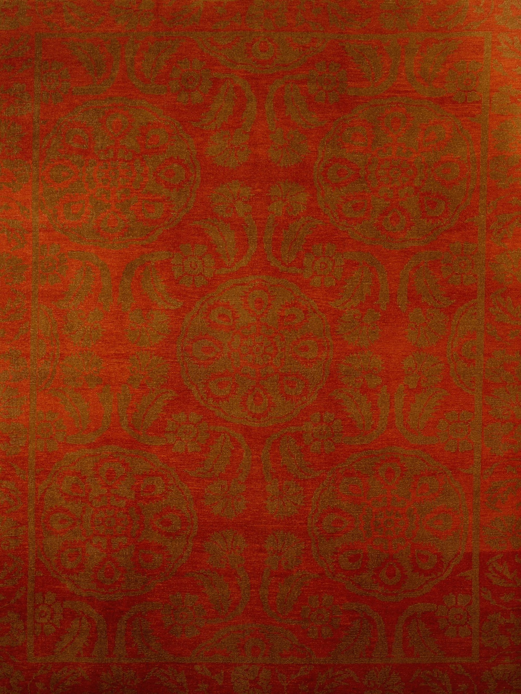 Hand knotted rug
