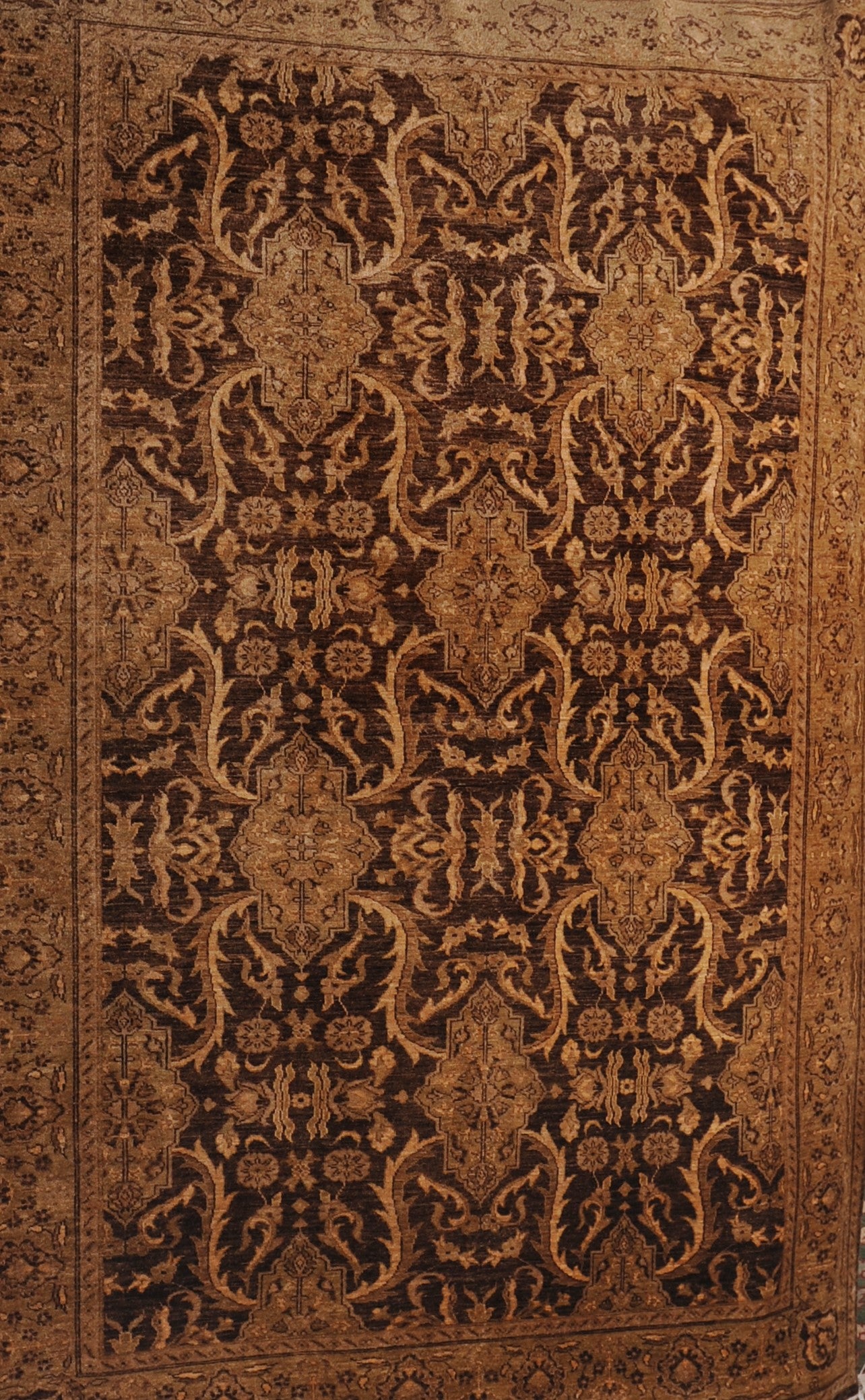 Hand knotted rug