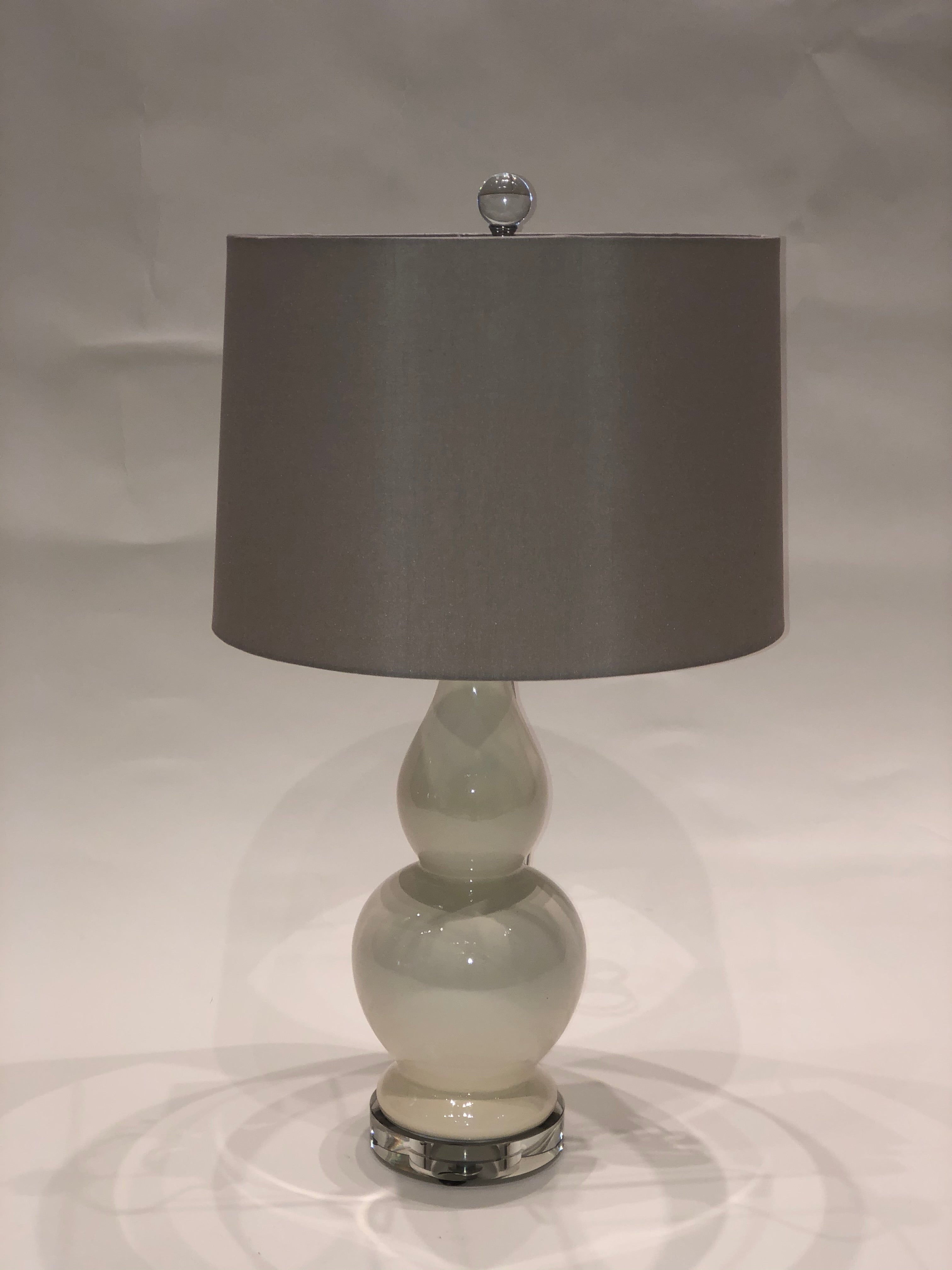 Ivory Ceramic Lamp