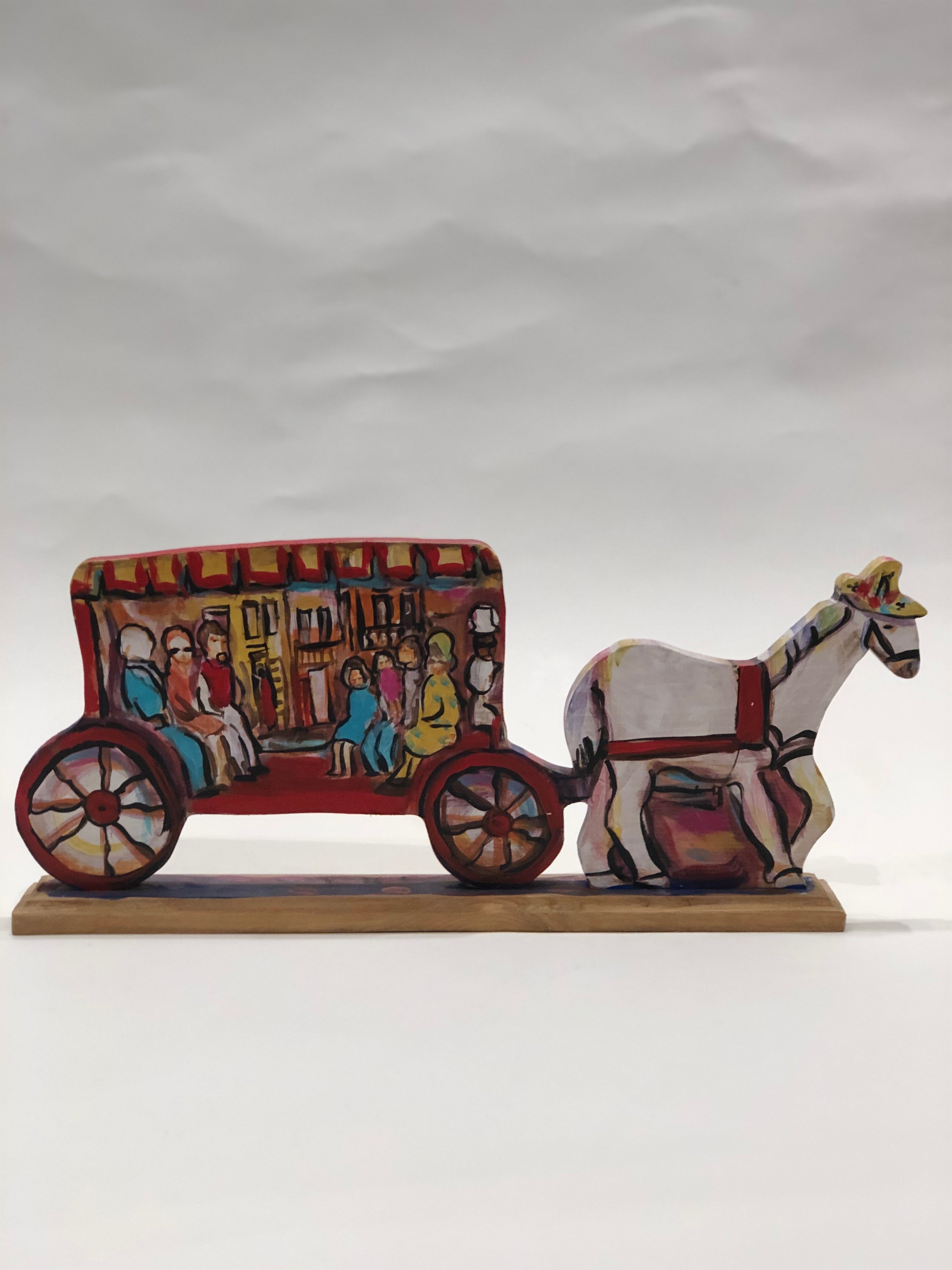 Large Horse and Carriage