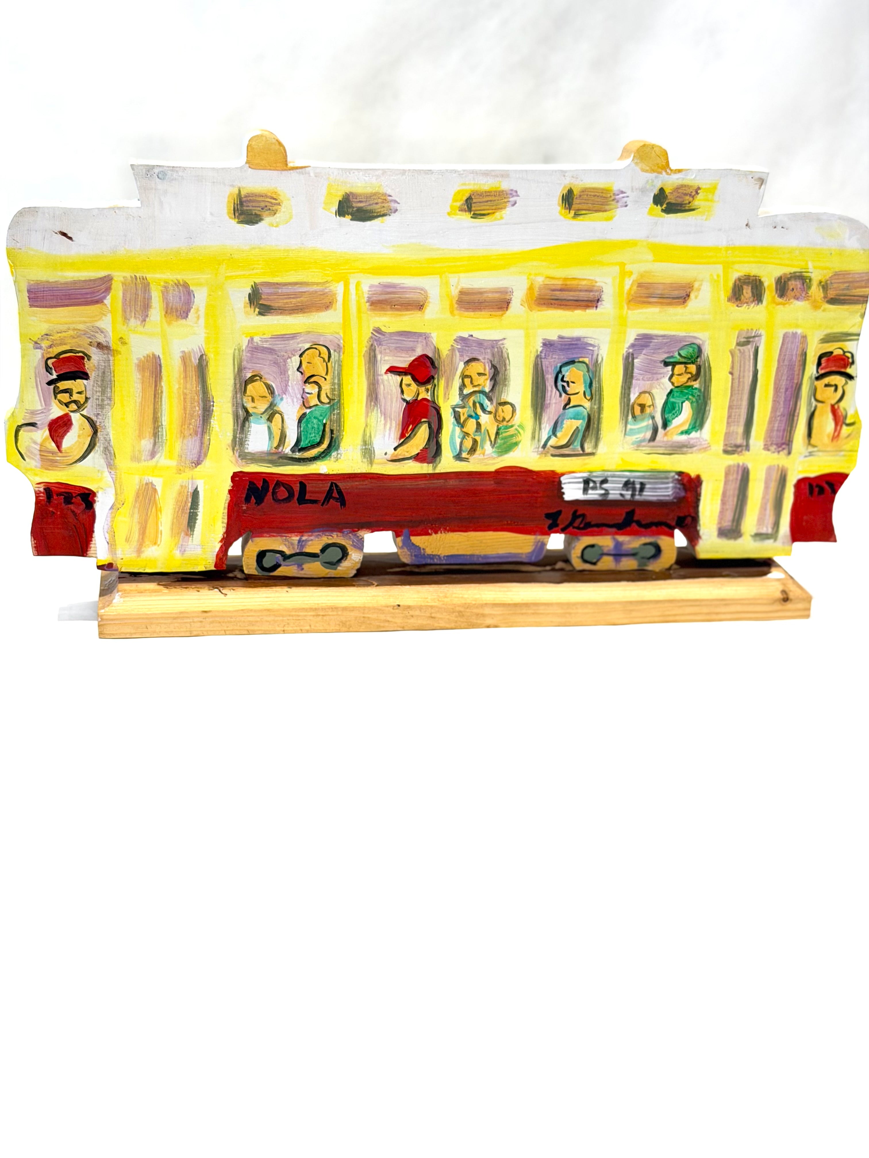 Canal Street Red Street Car