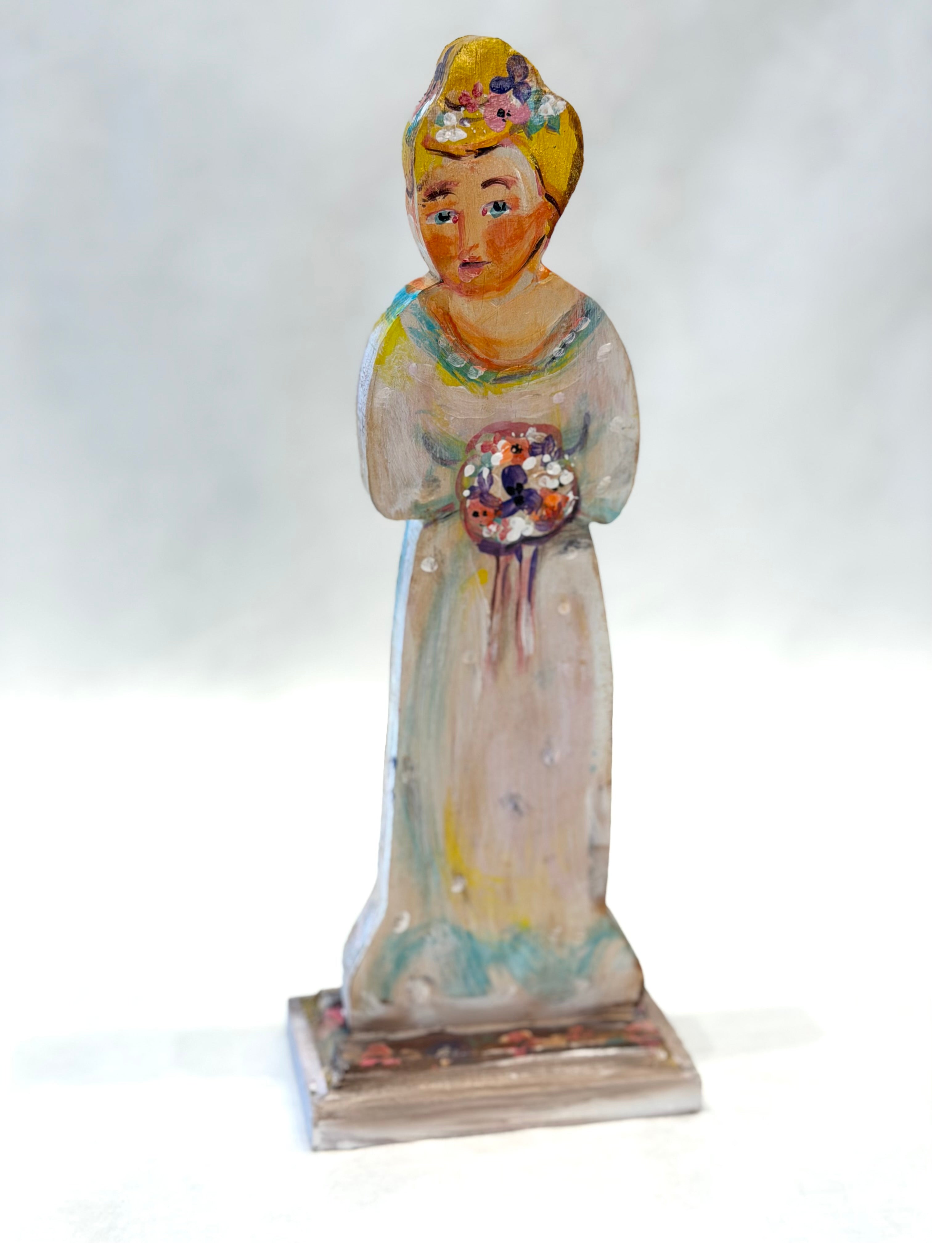 Mardi Gras Debutante Maid Blonde