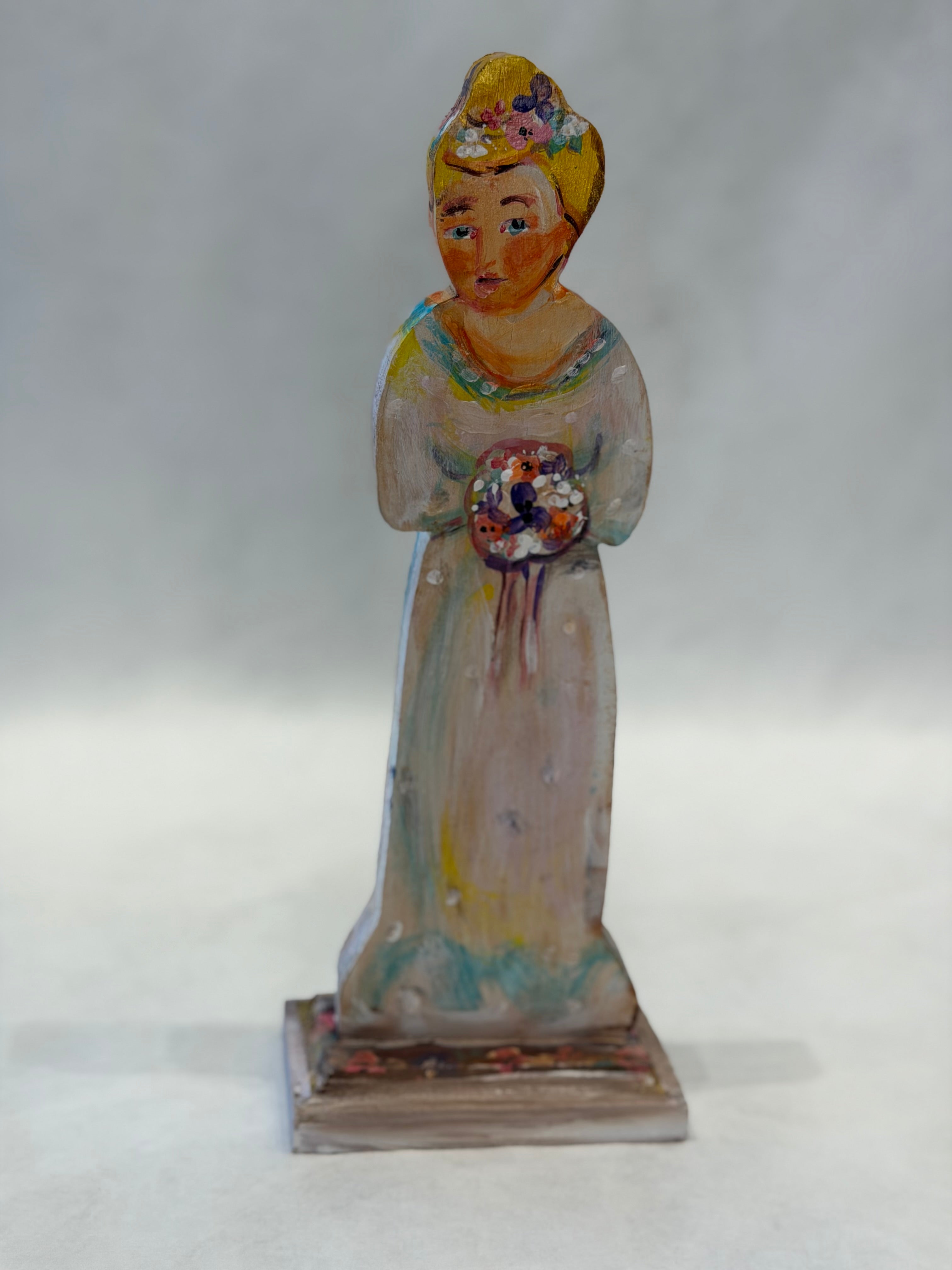 Mardi Gras Debutante Maid Blonde