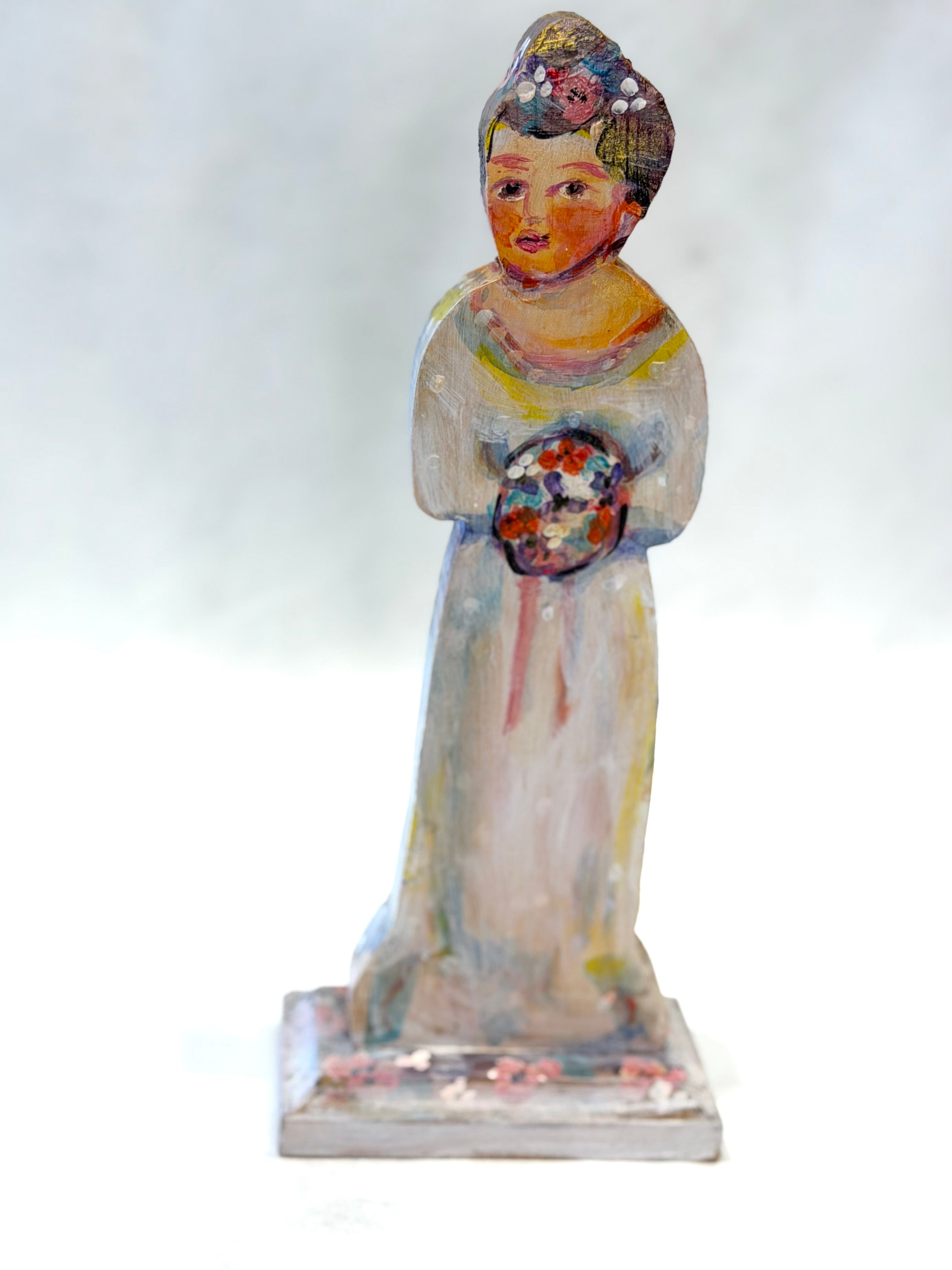 Mardi Gras Court Maid Debutante Brunette