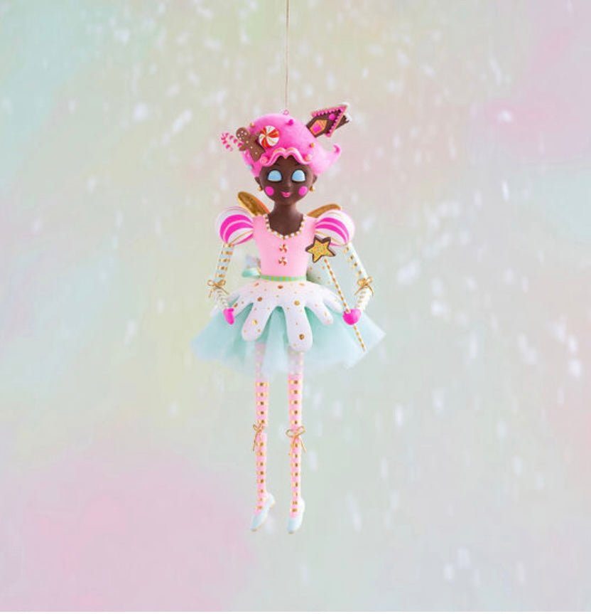 Glitterville Sugar Plum Fairy Ornamnet Coco
