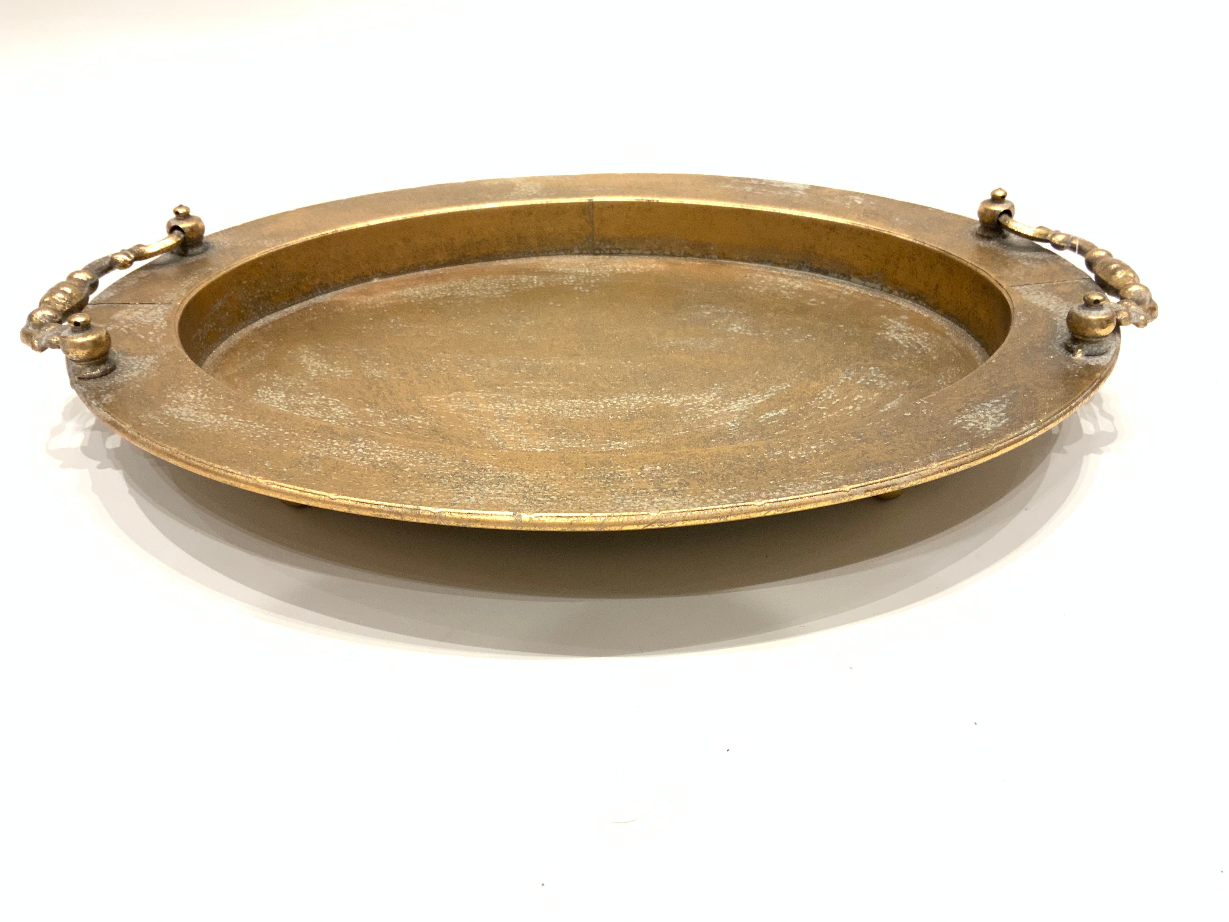Small Gold Metal Tray