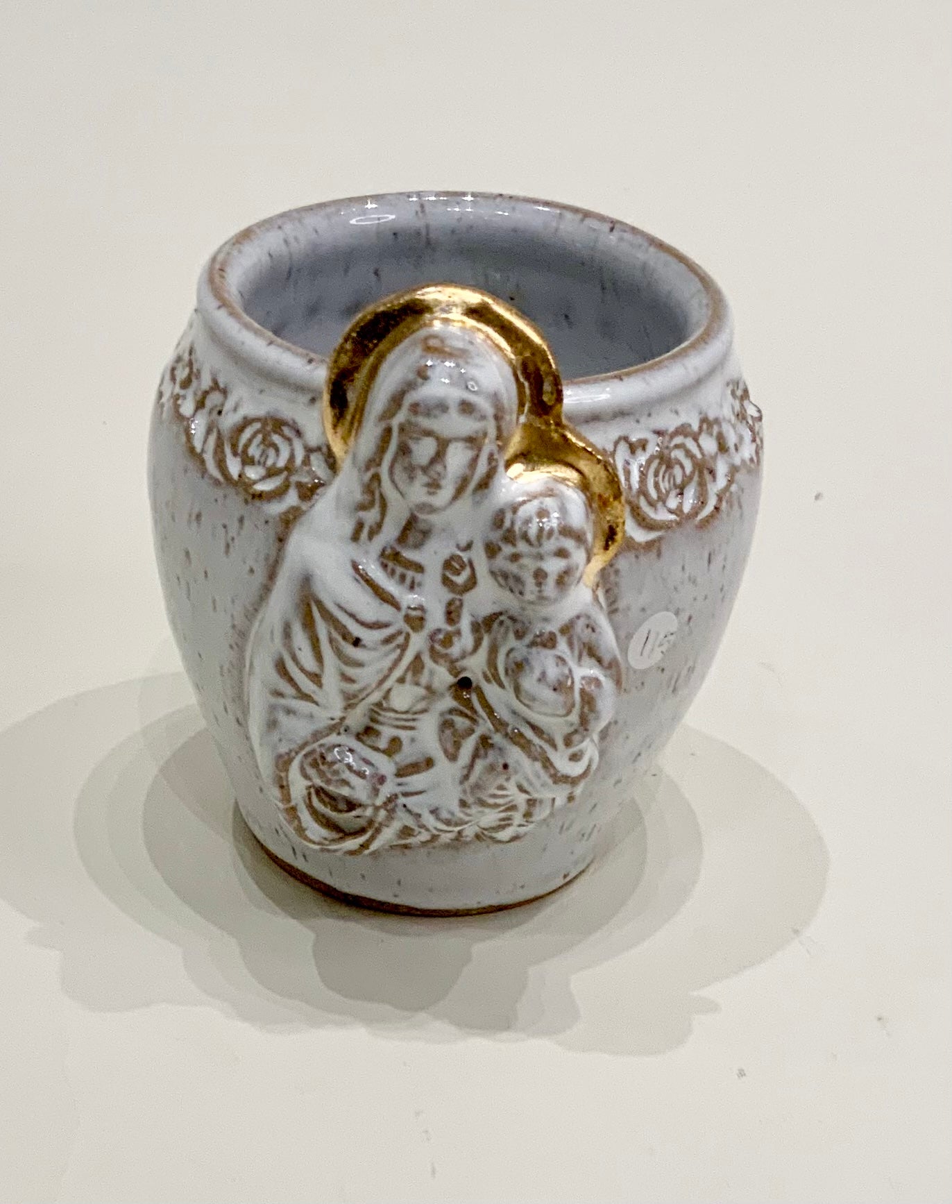 Blessed Mother w/ Jesus Vase