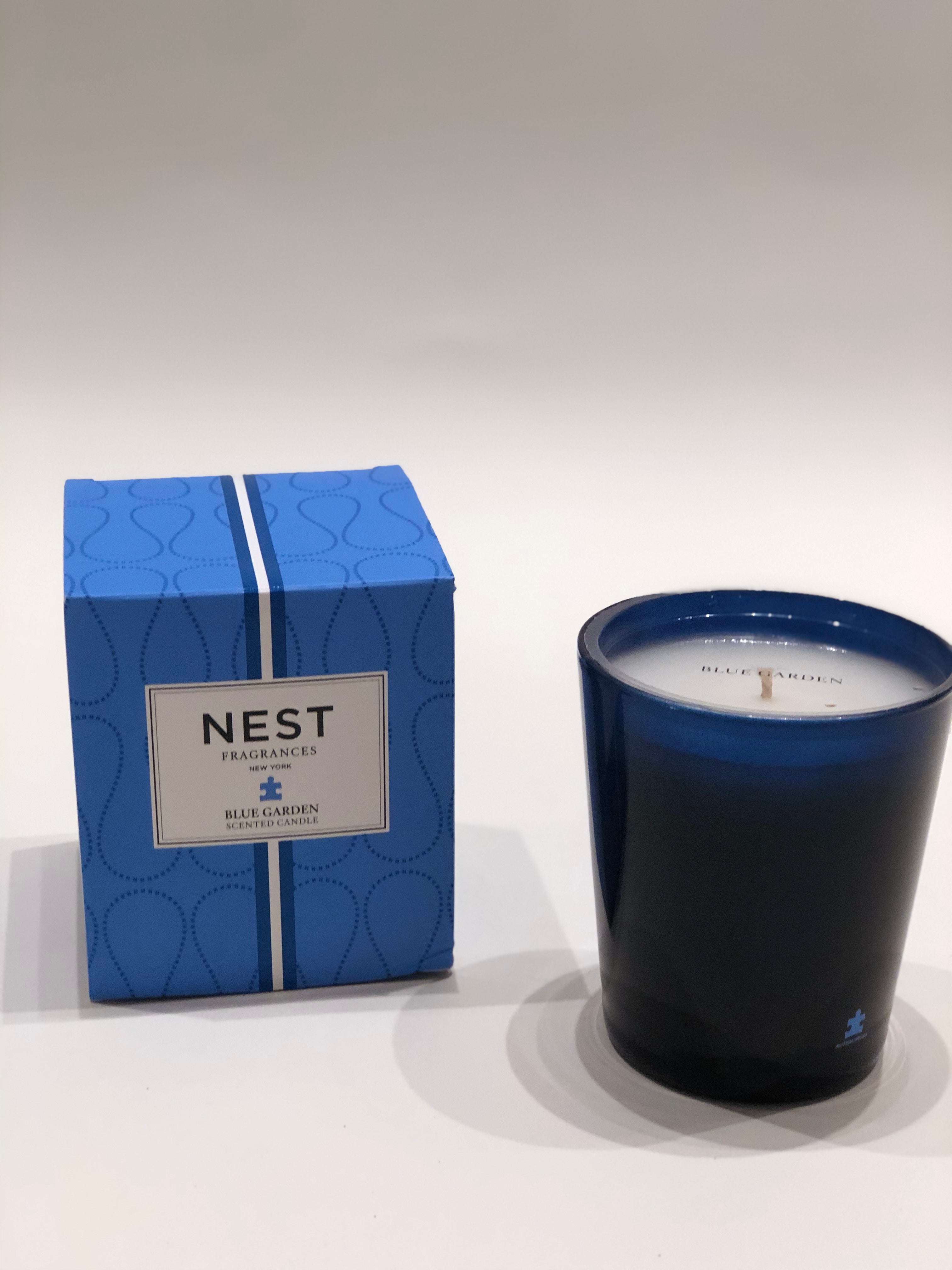 Nest Blue Garden Candle
