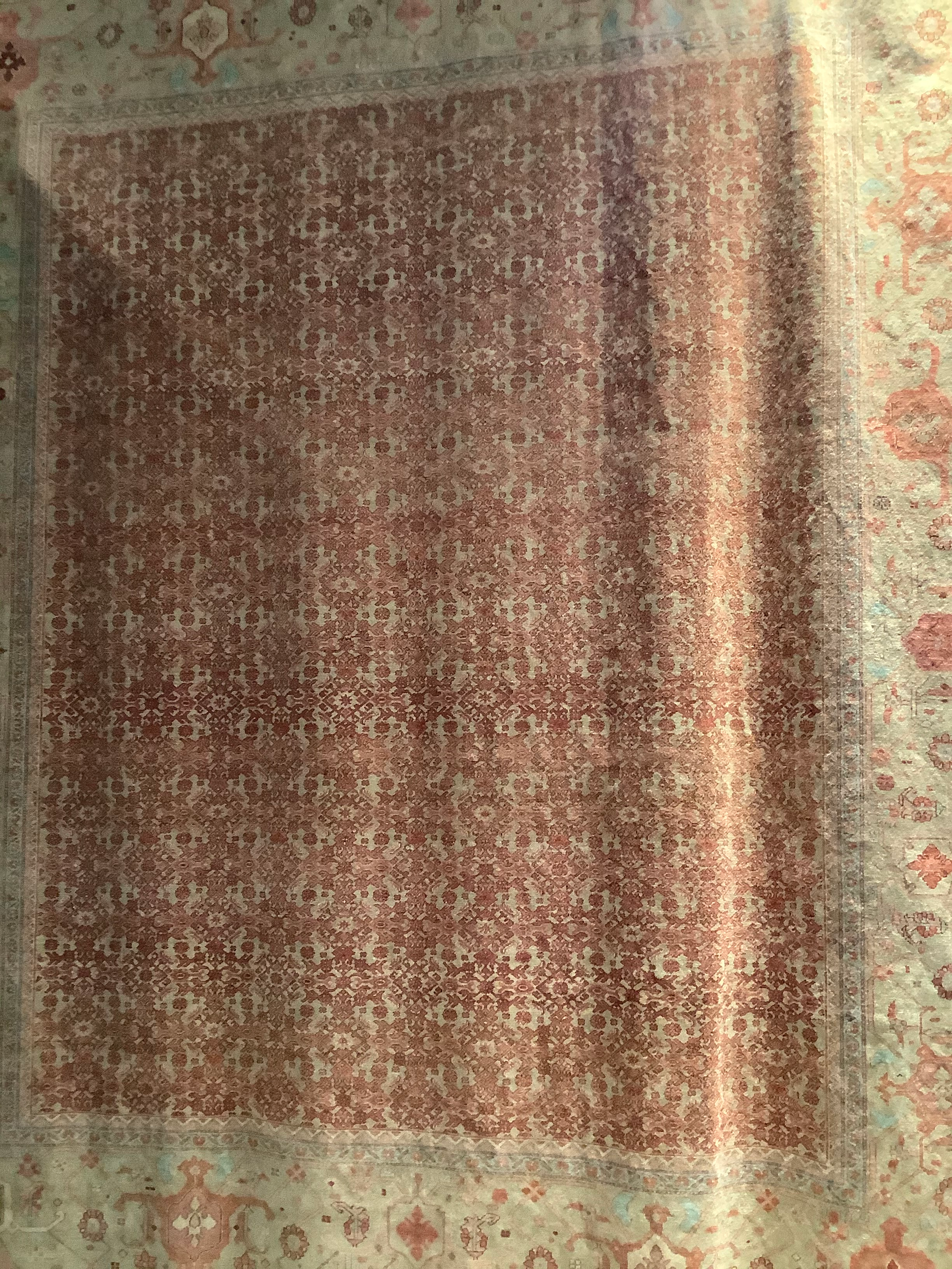 Fine Weave Hand-Knotted Turkish Rug