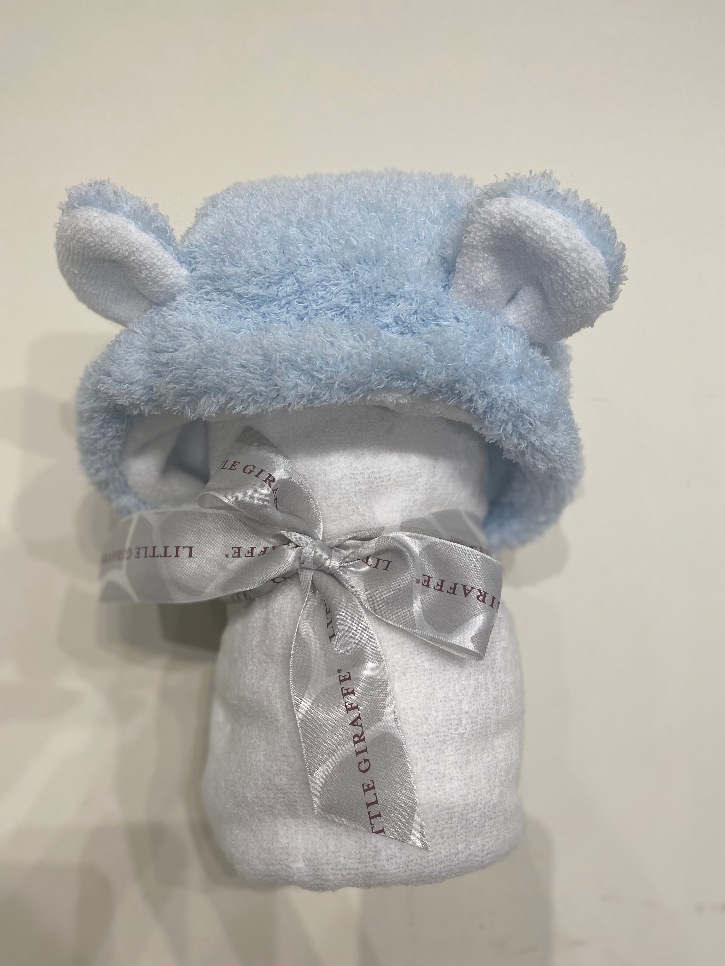 Blue Hooded Baby Towel